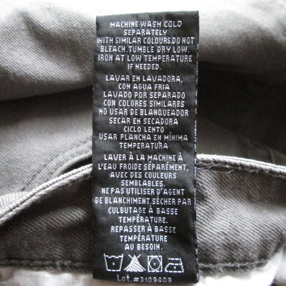 BUFFALO DAVID BRITTON SAM-X Mens Grey Slim Straight Stretch Jeans Pre-ow… - Picture 6 of 7